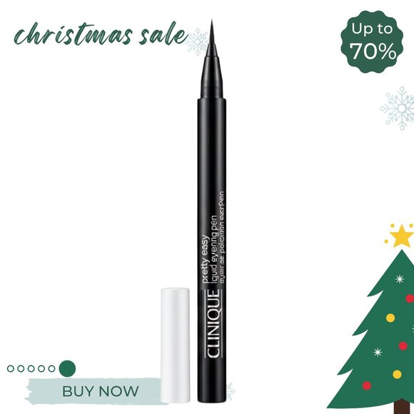 Clinique Pretty Easy Liquid Eyelining Pen - 01 Black - Picture 1 of 3